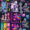 Lienzo Estampados Huntrix DTF Guerreras Kpop Lienzo Estampados Huntrix DTF Guerreras Kpop