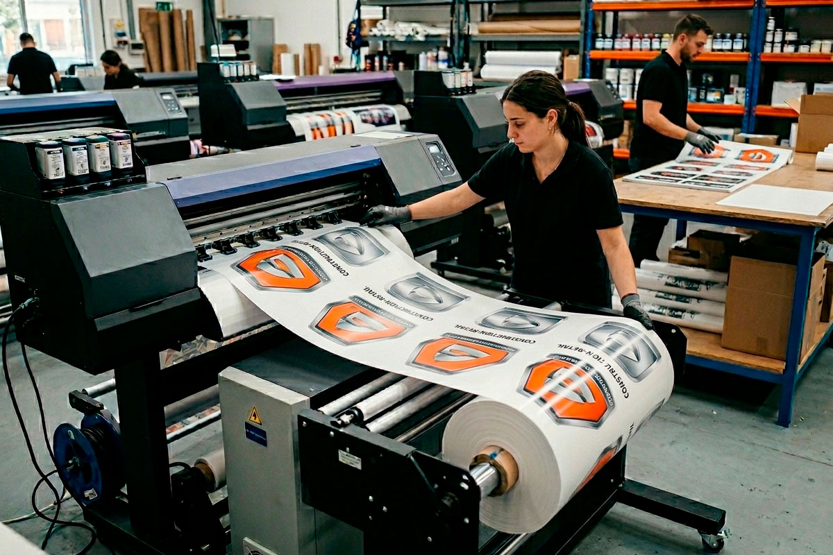 reposición de stock textil rápida