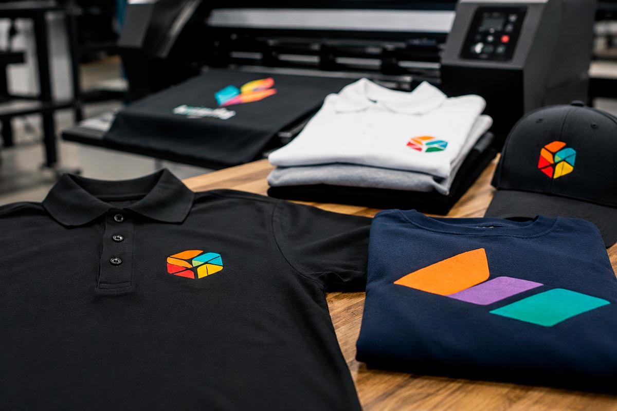 Aplicaciones del DTF textil en ropa corporativa