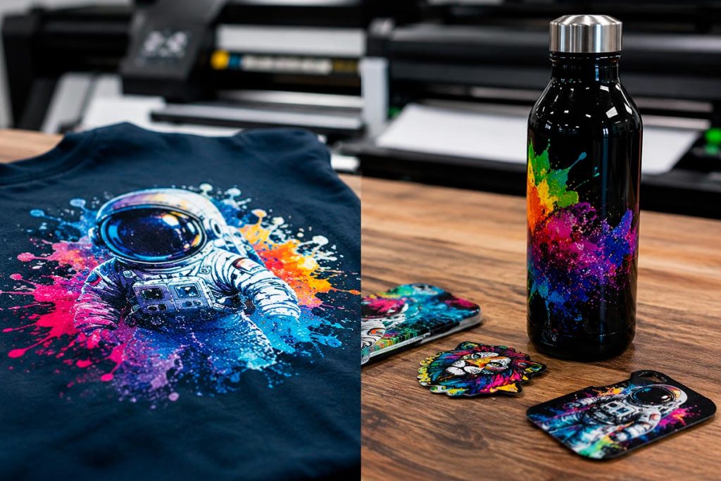 Diferencias entre DTF textil y UV DTF para empresas