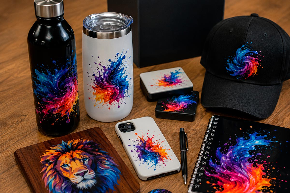 Ventajas del UV DTF para productos promocionales